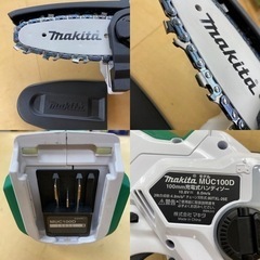 I517 🌈 未使用品！ makita 10.8V 100mm 充電式ハンディソー MUC100D ⭐ 