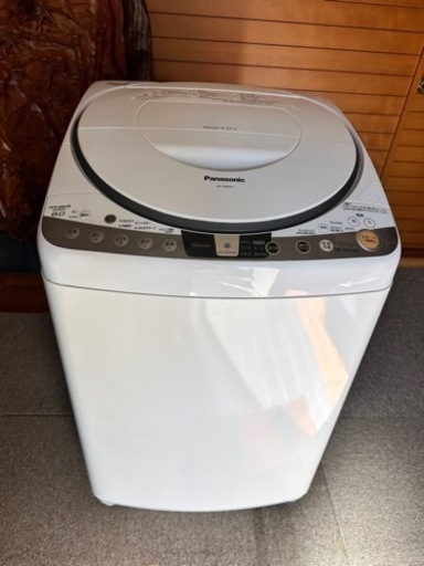 パナソニック Panasonic NA-FR80H7[たて型洗濯乾燥機（8.0kg）エコナビ搭載 ホワイト]