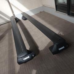 パサート2015年式　THULEールーフキャリア　約10回ほど使用　盗難防止用鍵あり