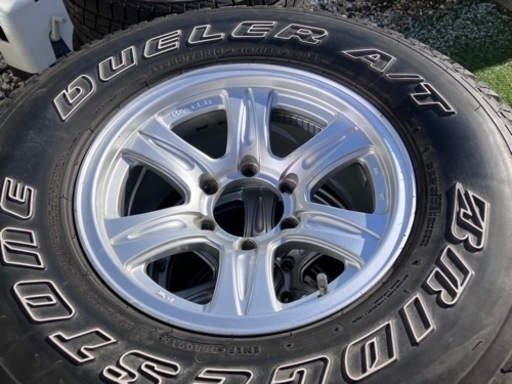 ランクル80用 夏タイヤ&アルミホイルセット トヨタ ランドクルーザー80