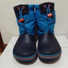 (値下げ)19センチ（j1サイズ）crocsクロックス冬ブーツ