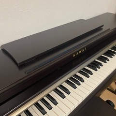 【ネット決済】【美品】KAWAI電子ピアノ（CN27-R）&高低...