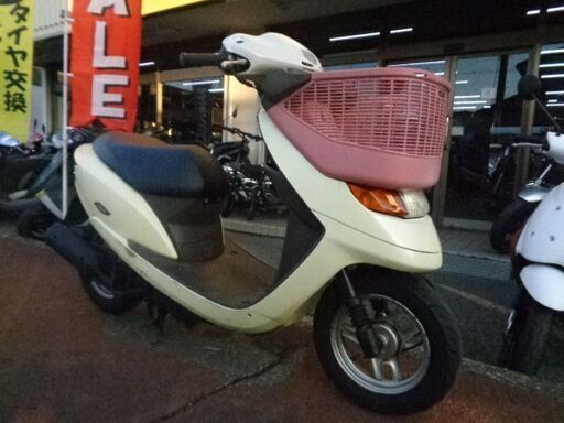 NO.4835　ディオチェスタ （ＤＩＯ）　４サイクルエンジン　フロントバスケット　クリーム　☆彡