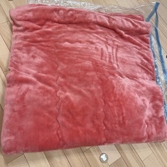 【決まりました】こたつ布団 190×190cm 正方形 ピンク