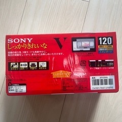 SONY ビデオテープ 3本 未使用