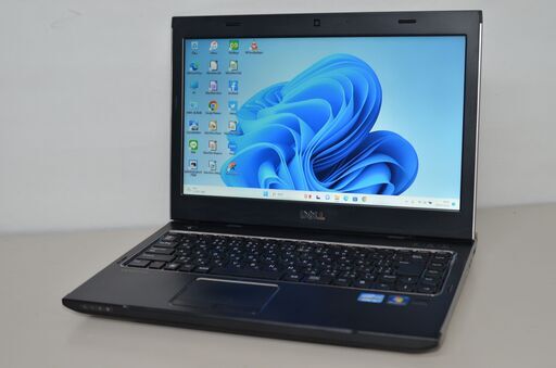 中古ノートパソコン DELL Vostro 3450 Windows11+office 爆速SSD256GB core i5-2410M/メモリ8GB/14インチ/WEBカメラ/無線/DVDマルチ