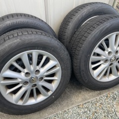 スタットレスタイヤ215/60R16 クラウン純正ホイール・ナット付き