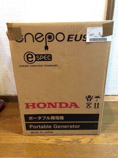 【ホンダ発電機 EU9iGB（エネポ）】新品未使用　※箱に少し傷みあり