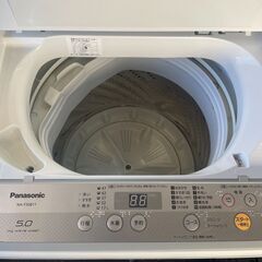 リサイクルショップどりーむ荒田店 No9105 洗濯機　パナソニック　2018年製　５ｋｇ　安心の国内メーカー♪ リサイクルショップどりーむ荒田店 No9105 洗濯機 パナソニック 2018年