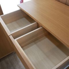 219)【美品】無印良品 MUJI オーク材 木製 チェスト 6段 7杯