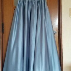 ツイード 発表会、コンクール用ジュニアドレス(ブルーグレー)