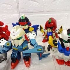ジャンク 元祖SDガンダム 本体 武器パーツ他 まとめて 部品取り 当時物 
