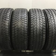 BS BRIDGESTONE BLIZZAK DM-V3 225/65R17 17インチ スタッドレス 4本 バリ溝 20年製 エクストレイル ハリアー等　(VTM891)クレジットカード QRコード決済可能