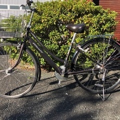 ブリヂストン　アルベルト　27インチ　5段変速　後ろキャリア　両立てスタンド