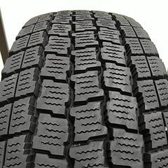 ハイエース 195/80R15 スタッドレスタイヤ デイトナホイール 4本セット おまけ付き（センターキャップ、タイヤチェーン）