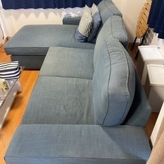 【無料】IKEA製3人がけソファ