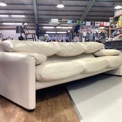 Cassina 675 MARALUNGA カッシーナ マラルンガ 3Pソファ 本革 218万