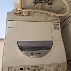 洗濯機　シャープ　es-tg55l