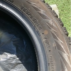155/65R14　スタッドレスタイヤ　