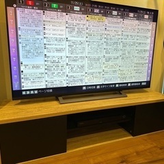 REGZA50Vテレビ&テレビ台のセット✨