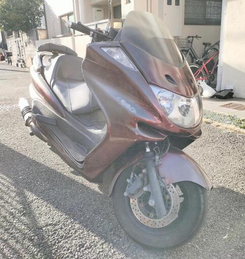 実働マジェスティ250 自賠責R7年3月 5連メーター LEDテールランプ 説明