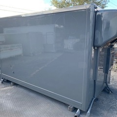 No.824 保冷バン 2ｔ 車  アルミ 箱 バイク 倉庫 トラック コンテナ 米 保管庫 物置 DIY