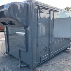 No.824 保冷バン 2ｔ 車  アルミ 箱 バイク 倉庫 トラック コンテナ 米 保管庫 物置 DIY