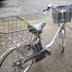 【取引終了致しました】パナソニック　電動アシスト自転車(24インチ)