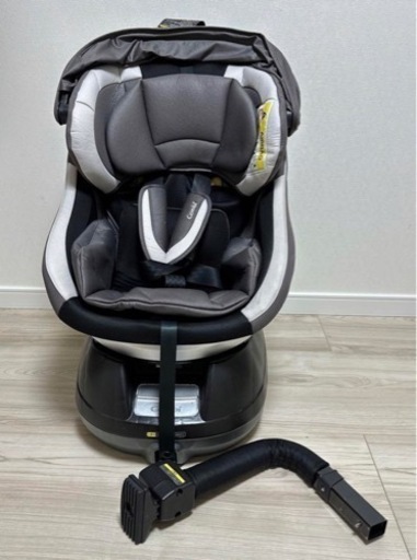 綺麗！コンビ ネルーム エッグショック NF-500 チャイルドシート ソリッドグレー