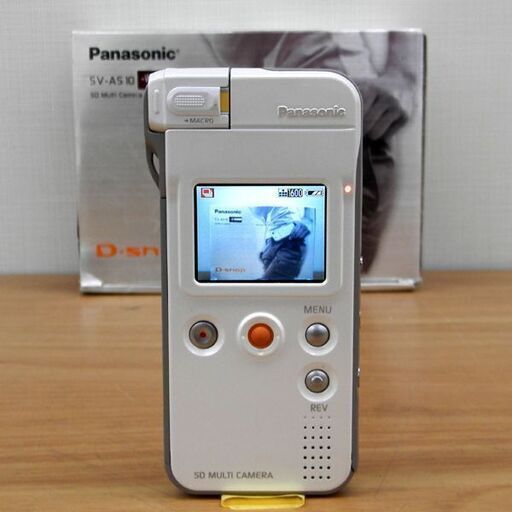 Panasonic D-snap SV-AS30 SDマルチカメラ Panasonic D-snap SV-AS30