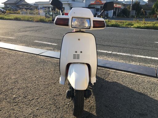 福山市 瀬戸町 ホンダ リード50 SS AF10 実働 書類付 タコメーター
