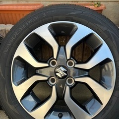 ⭕️スズキ　ソリオバンディット純正アルミ➕タイヤ4本セットMA36S