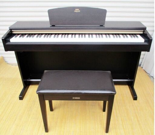 【 直取り歓迎　配送リクエストOK 】YAMAHA　電子ピアノ　YDP-161　動作良好 ARIUS　アリウス　88鍵盤　デジタルピアノ　椅子付き　ヤマハ
