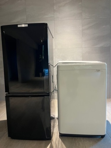 福岡市配送設置無料　日本メーカー冷蔵庫、洗濯機セット