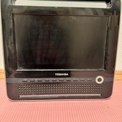TOSHIBA DVDポータブルテレビ SD-P120DT ～2...