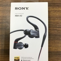 SONY ステレオイヤーレシーバー XBA-A3