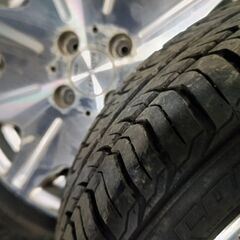 社外アルミ１６５ー５０ー１５　２０２１年製造タイヤ