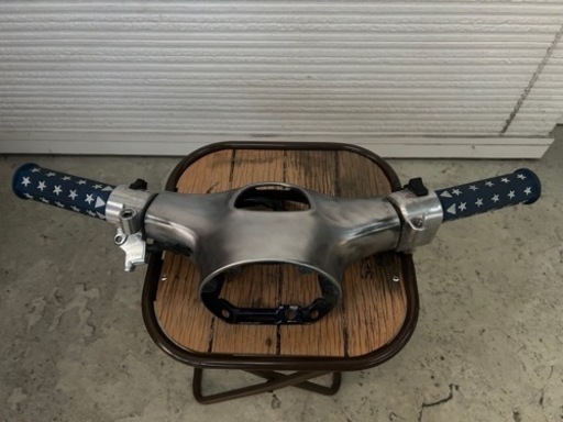 カブ　AA01  純正ハンドル　ショート加工済み　ナローハンドル カブ AA01 純正ハンドル ショート加工済み ナローハンドル