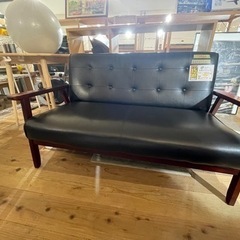 配達可【ソファ】【2人掛け】クリーニング済み【管理番号:12511】