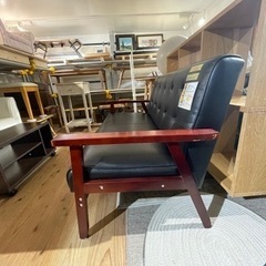 配達可【ソファ】【2人掛け】クリーニング済み【管理番号:12511】