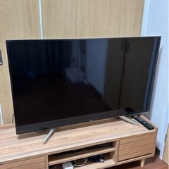 液晶割れ　ジャンク品　テレビ　KJ-49X8500C