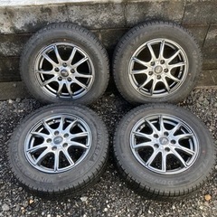 195/65R15 スタッドレスホイール付き　WM03 バリ山　...