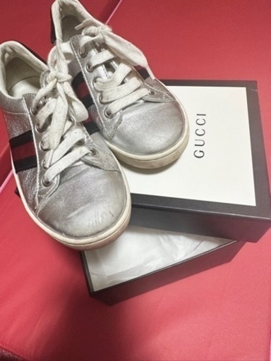 GUCCIkidsスニーカ-19cm