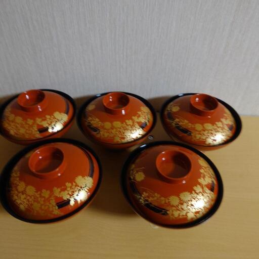 蓋付きお椀セット 未使用品