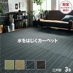 日本製 洗えるカーペット ラグマット　アウトドアにも！