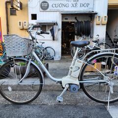 中古 電動自転車 ビビNX スカイブルー 6.6Ah
