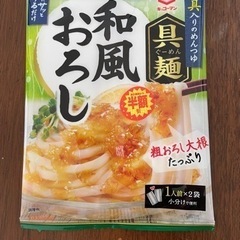 うどん　タレ　和風おろし➁