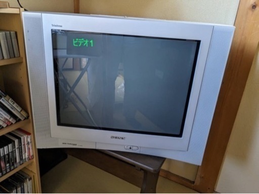 トリニトロンカラービデオテレビ ブラウン管テレビ トリニトロン