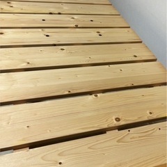 木製子供用ベッド(マットレス洗濯🉑)