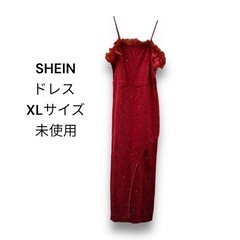 SHEIN ドレス ベロア素材 XLサイズ 未使用
